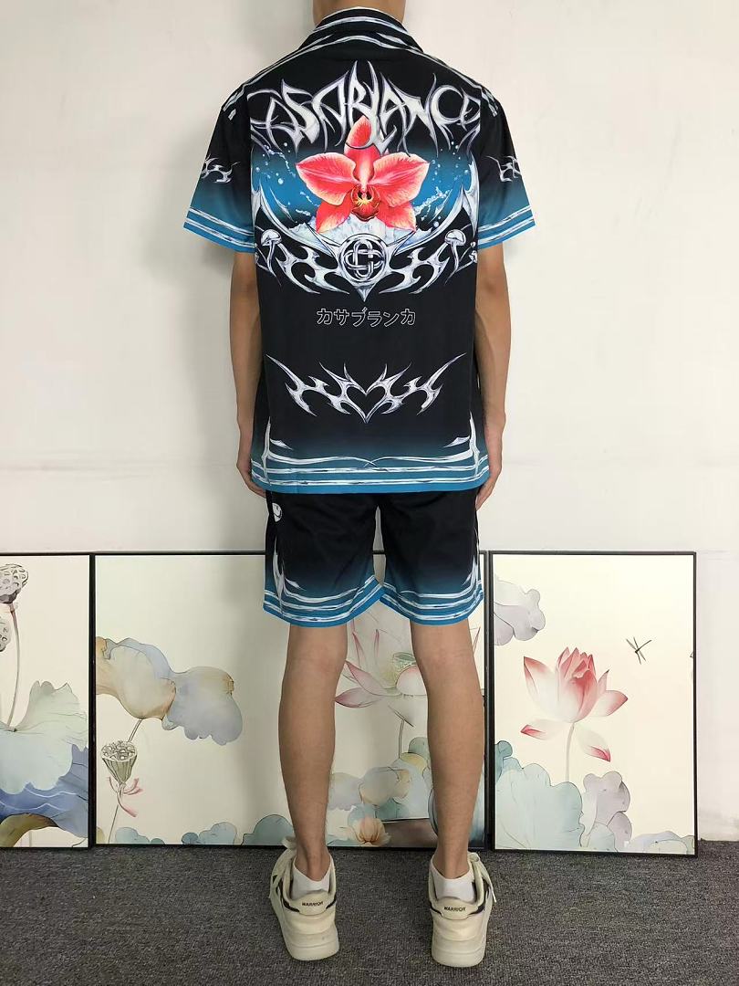 Casablanca SHORTS98 CASABLANCA SHIRT SHORTS 2208142139 (Im 170Cm 60Kg I Wear Size L In The Phot) - Image 5