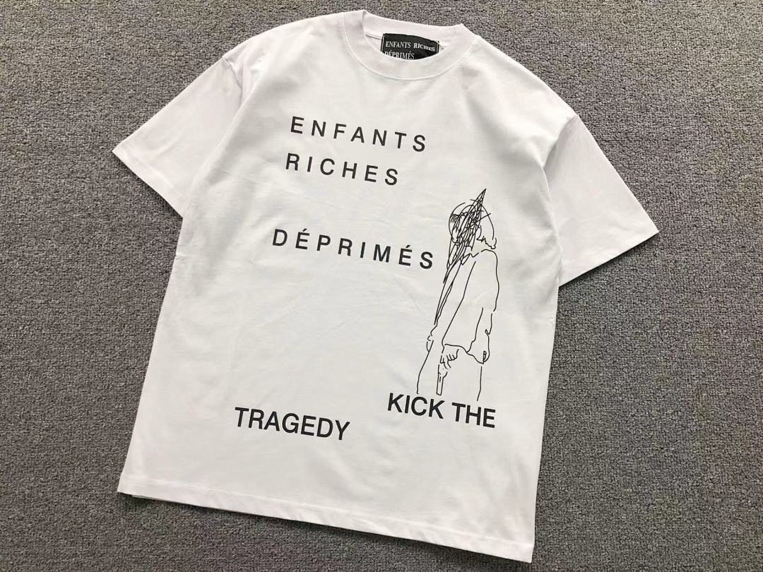 Chanel 85 ENFANTS RICHES DEPRIMES T-SHIRT 42012427162 (Im 170Cm 60Kg I Wear Size S In The Phot) - Image 7