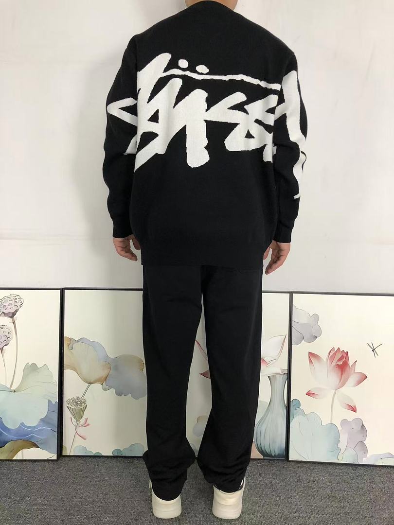 Stussy 129 STUSSY SWEATER 5207091282 (Im 170Cm 60Kg I Wear Size M In The Phot) - Image 4
