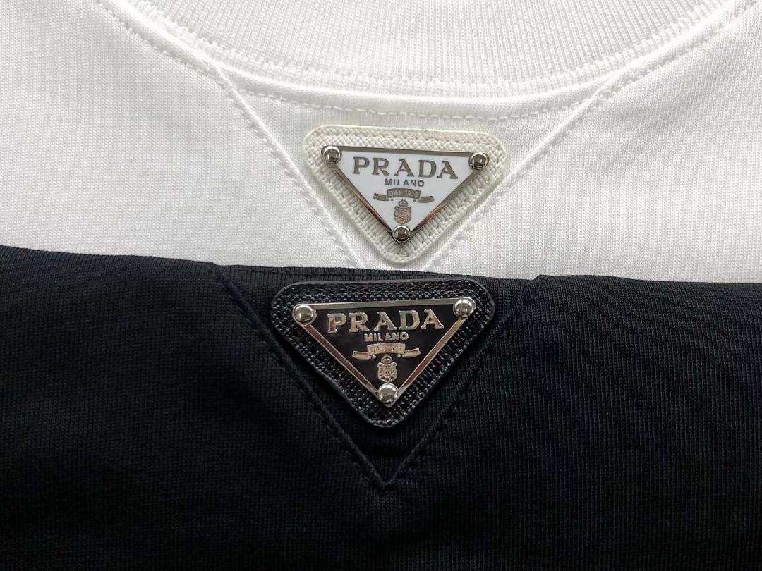 Prada 115 P⭐A⭐A T-SHIRT 3103234320 (Im 170Cm 60Kg I Wear Size S In The Phot) - Image 17