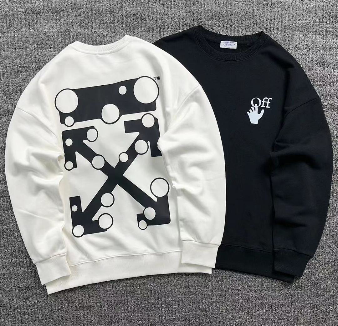 Off-White 136 OFF-WHITE (WHITE HOODIE)