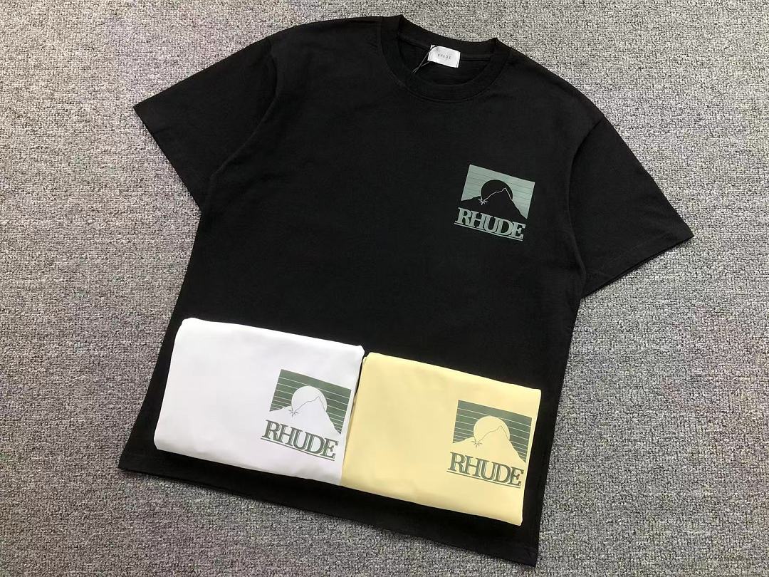 Rhude 105 RHUDE T-SHIRT 3208060717 (Im 170Cm 60Kg I Wear Size S In The Phot) - Image 19