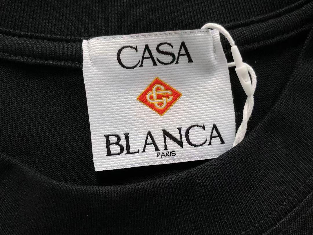 Casablanca 105 CASABLANCA T-SHIRT 52071807127 (Im 170Cm 60Kg I Wear Size L In The Phot) - Image 31