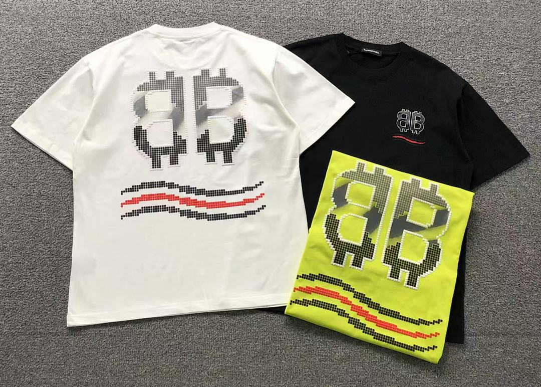 Balenciaga 115 B⭐L⭐⭐⭐IA⭐A T-SHIRT 520123020 (Im 170Cm 60Kg I Wear Size M In The Phot) - Image 5