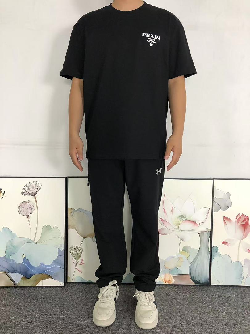 Prada 88 P⭐A⭐A T-SHIRT 127110332 (Im 170Cm 60Kg I Wear Size M In The Phot) - Image 3