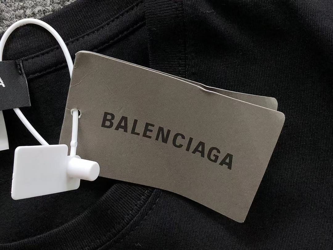Balenciaga 115 B⭐L⭐⭐⭐IA⭐A T-SHIRT 22051320172 (Im 170Cm 60Kg I Wear Size M In The Phot) - Image 20