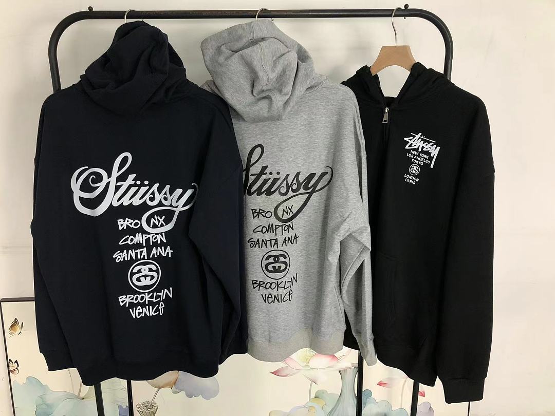 Stussy 129 STUSSY HOODIE 52082502123 (Im 170Cm 60Kg I Wear Size L In The Phot) - Image 30