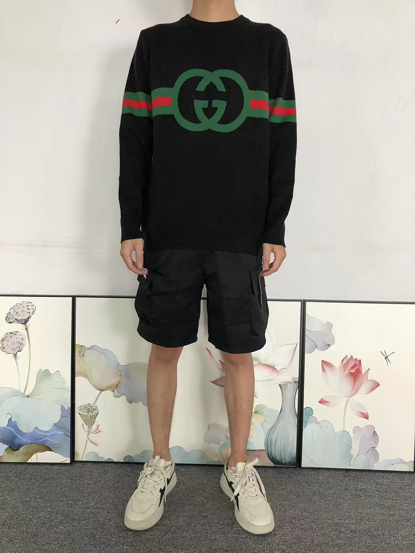 Gucci 208 G⭐C⭐I SWEATER M2293 3208160721 (Im 170Cm 60Kg I Wear Size L In The Phot) - Image 3