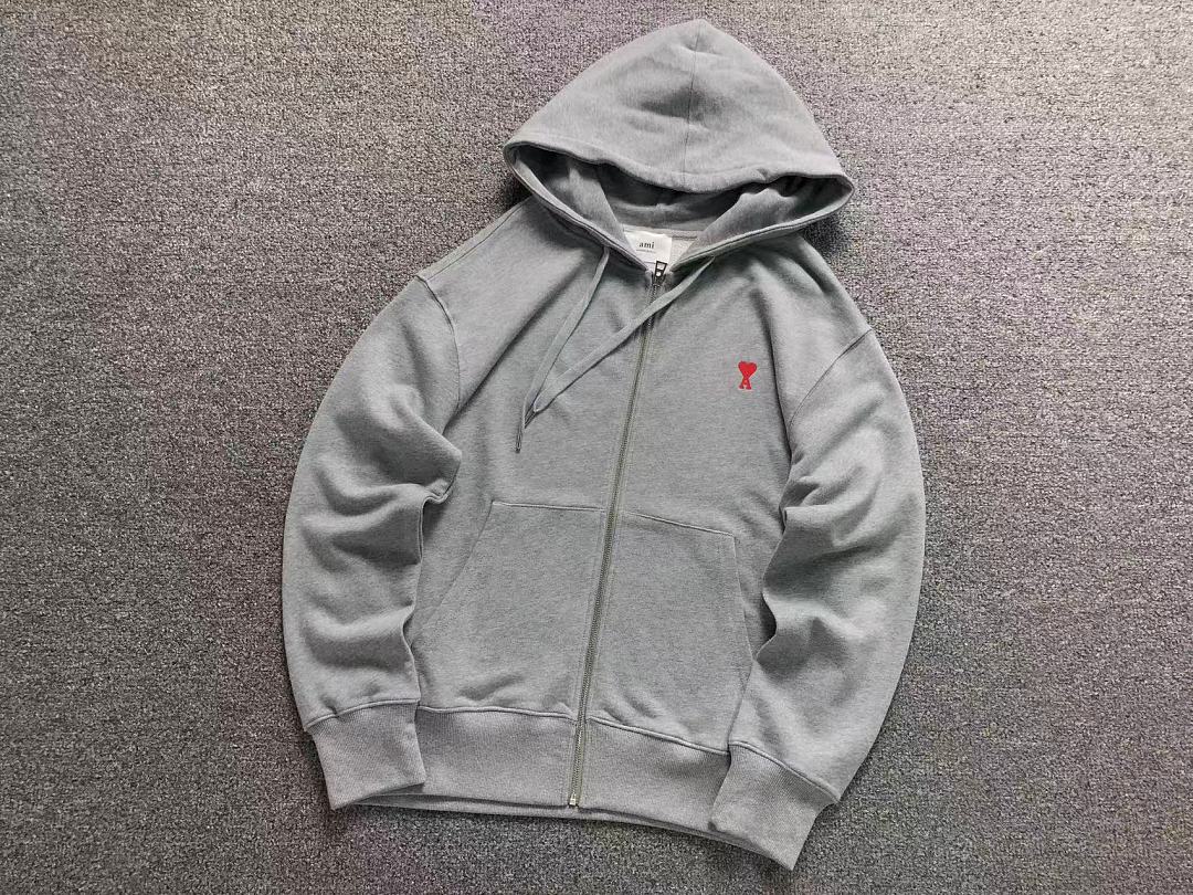 AMI 208 AMI HOODIE 22082709001 (Im 170Cm 60Kg I Wear Size M In The Phot) - Image 12