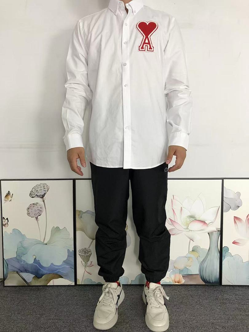 AMI 168 AMI SHIRT 3203272717 (Im 170Cm 60Kg I Wear Size 40 In The Phot) - Image 3