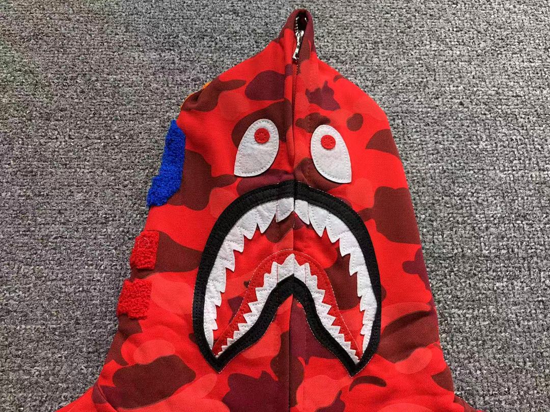 Bape 218 BAPE HOODIE 4111100277 (Im 170Cm 60Kg I Wear Size L In The Phot) - Image 36