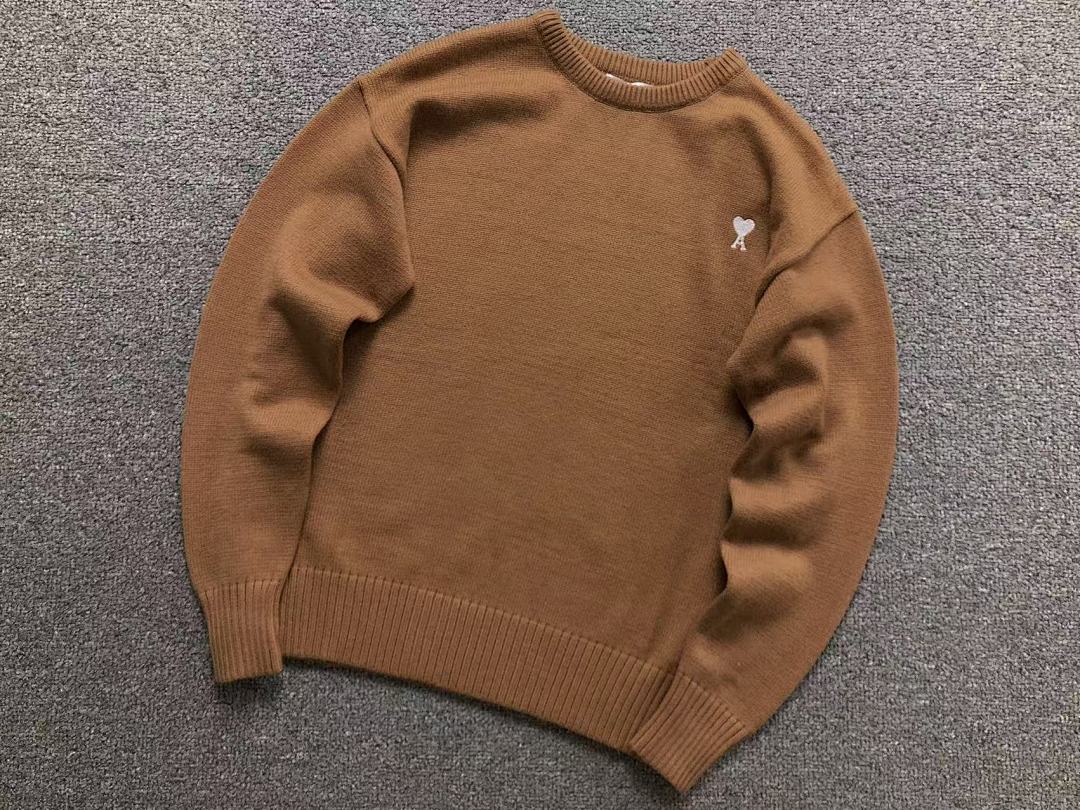 AMI 158 AMI SWEATER 21101110125 (Im 170Cm 60Kg I Wear Size S In The Phot) - Image 25