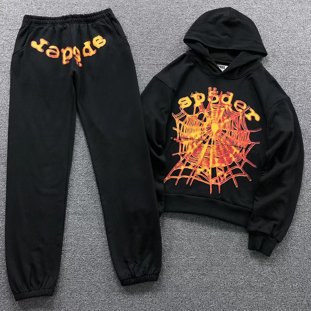 Sp5der TROUSERS 125 SP5DER HOODIE