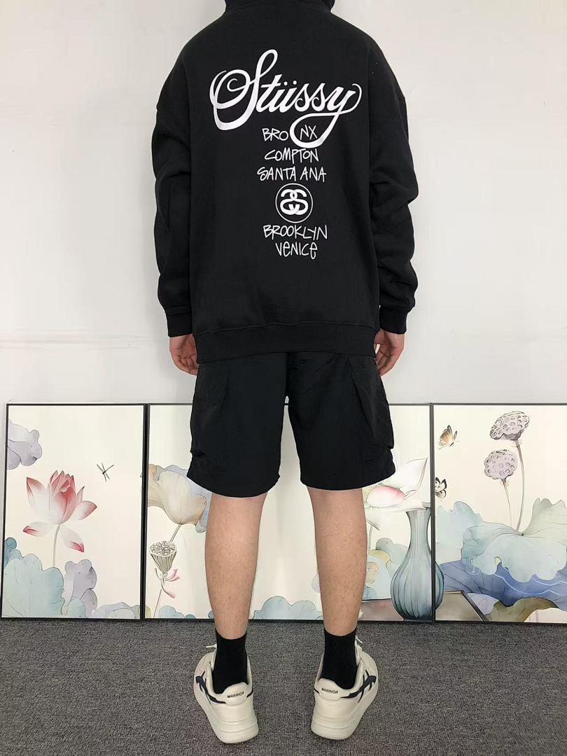 Stussy 178 STUSSY HOODIE 4107080377 (Im 170Cm 60Kg I Wear Size S In The Phot) - Image 4