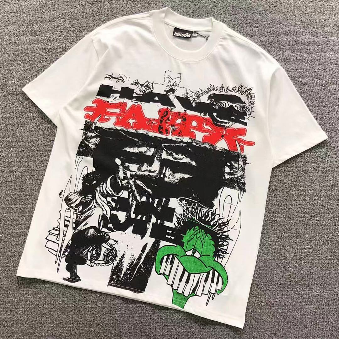 Hellstar 95 HELLSTAR T-SHIRT 3204071517 (Im 170Cm 60Kg I Wear Size S In The Phot)