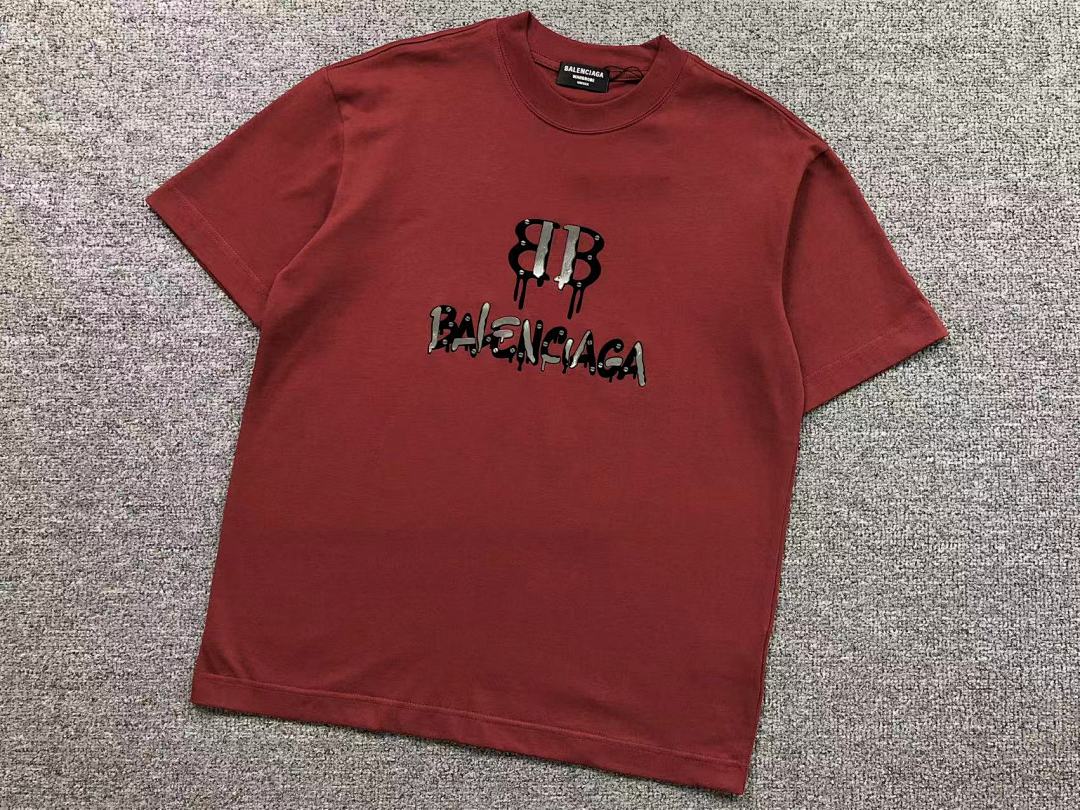 Balenciaga 115 B⭐L⭐⭐⭐IA⭐A T-SHIRT 3201300421 (Im 170Cm 60Kg I Wear Size M In The Phot) - Image 16