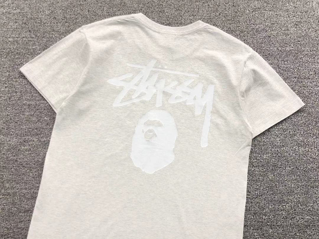 Bape 79 BAPE STUSSY T-SHIRT 411183442 (Im 170Cm 57Kg I Wear Size S In The Phot) - Image 20