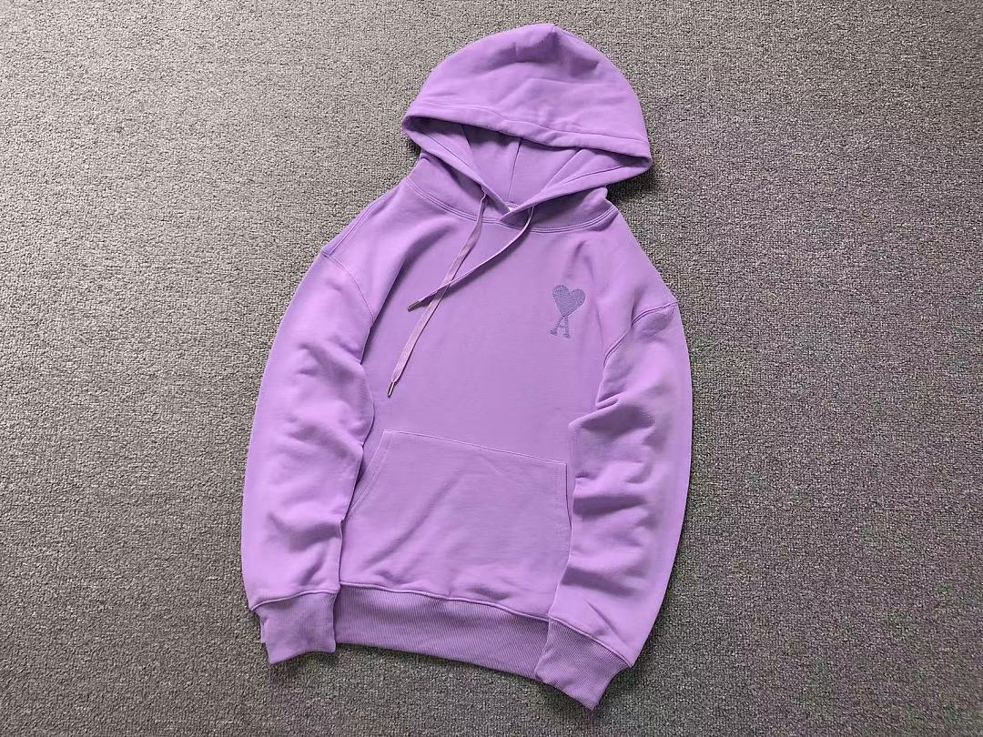 AMI 188 AMI HOODIE 22082705001 (Im 170Cm 60Kg I Wear Size M In The Phot) - Image 19