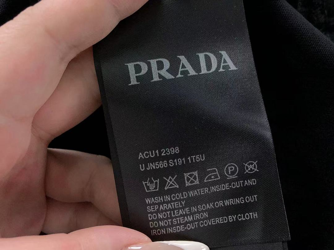 Prada 128 P⭐A⭐A T-SHIRT 3203051421 (Im 170Cm 60Kg I Wear Size S In The Phot) - Image 19