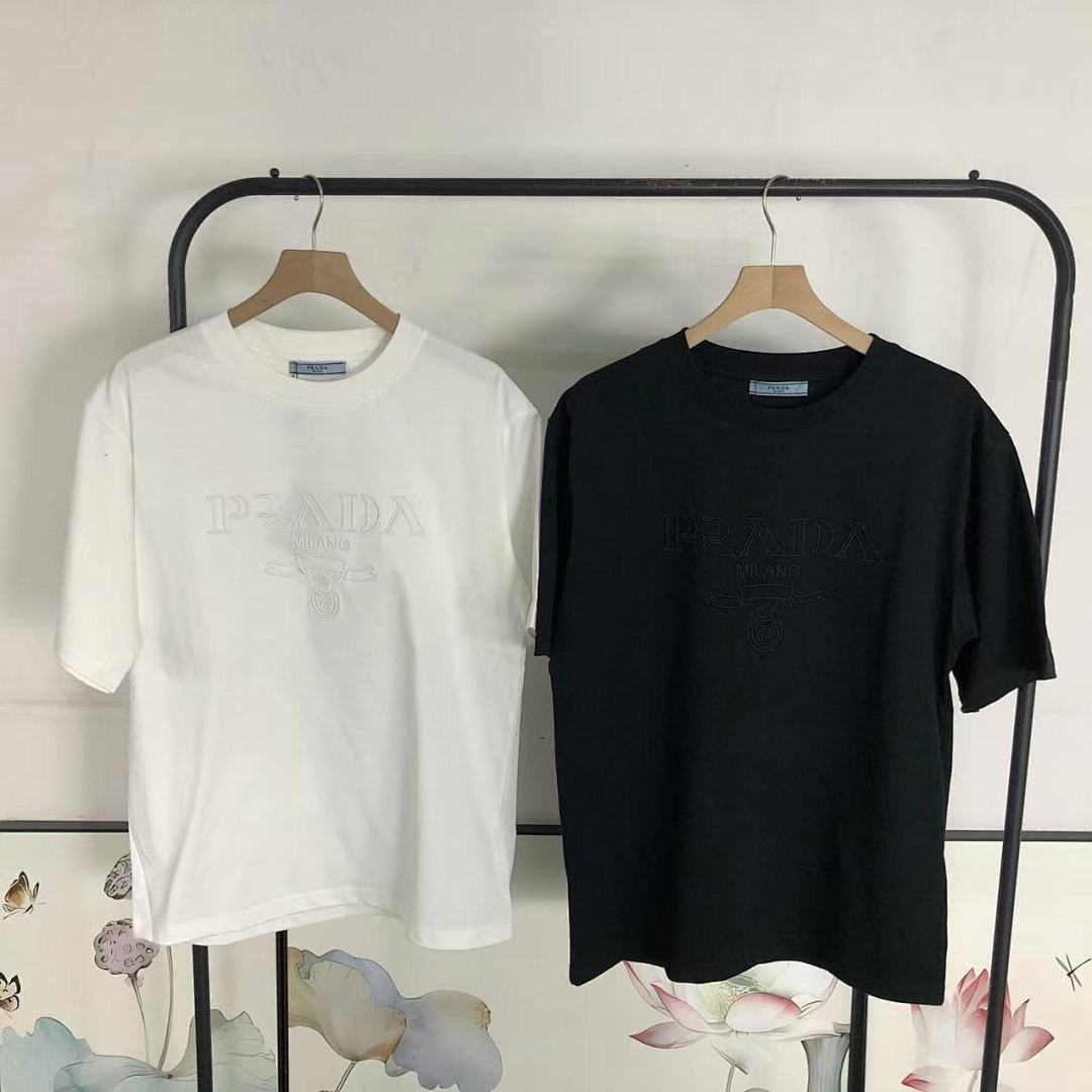 Prada 95 P⭐A⭐A T-SHIRT 3201220403 (Im 170Cm 60Kg I Wear Size M In The Phot) - Image 27