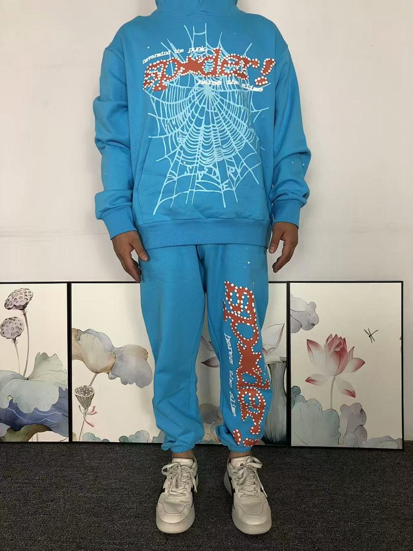 Sp5der TROUSERS SP5DER HOODIE - Image 4