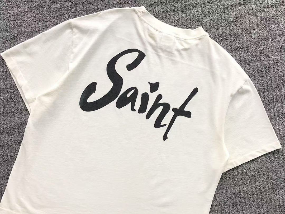 Chanel 108 SAINT MICHAEL T-SHIRT 215053317 (Im 170Cm 60Kg I Wear Size S In The Phot) - Image 12