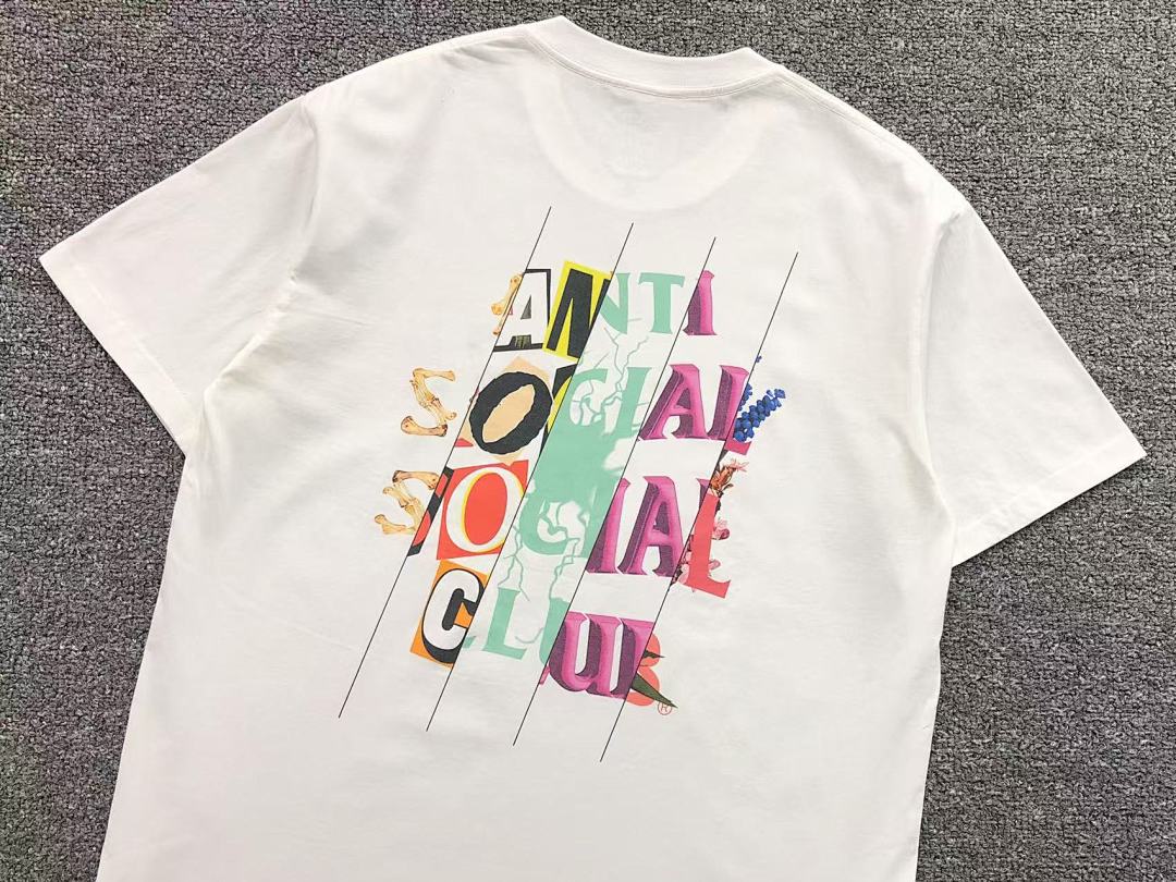 Christian Louboutin 85 ANTI SOCIAL CLUB T-SHIRT 1109290202 (Im 170Cm 60Kg I Wear Size L In The Phot) - Image 9