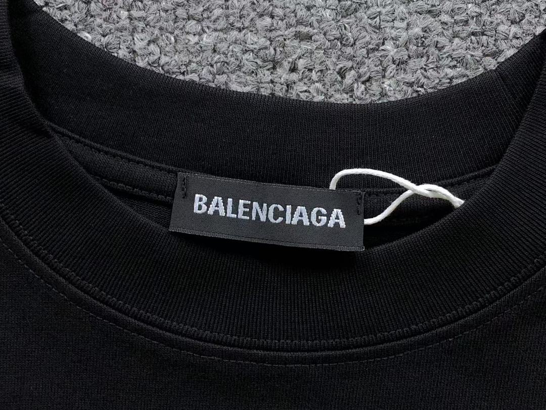 Balenciaga 98 B⭐L⭐⭐⭐IA⭐A T-SHIRT 2162303125 (Im 170Cm 60Kg I Wear Size S In The Phot) - Image 22