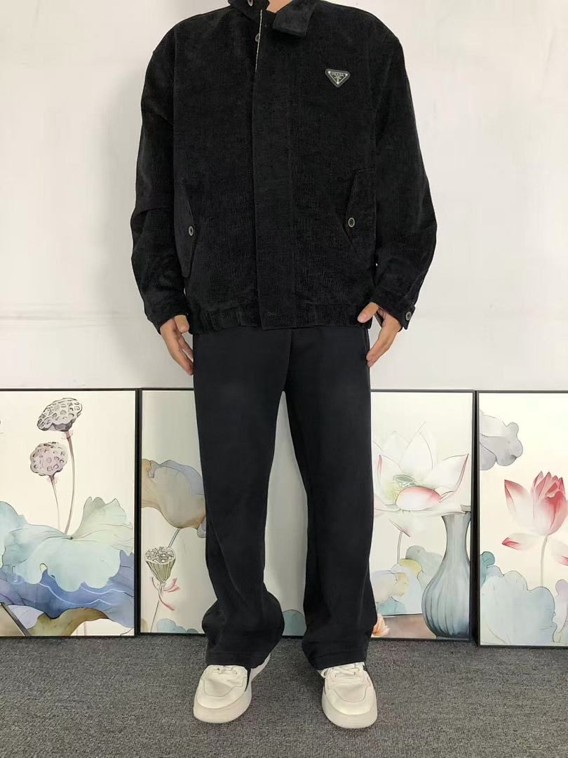Prada 328 P⭐A⭐A JACKET 22031409001 (Im 170Cm 60Kg I Wear Size L In The Phot) - Image 3