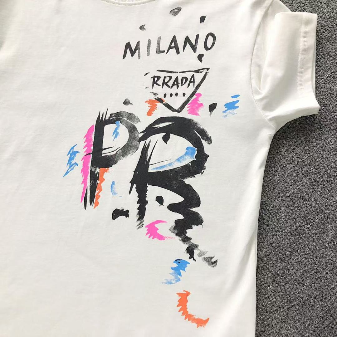 Prada 85 P⭐A⭐A T-SHIRT 1104172632 (Im 170Cm 60Kg I Wear Size M In The Phot) - Image 9