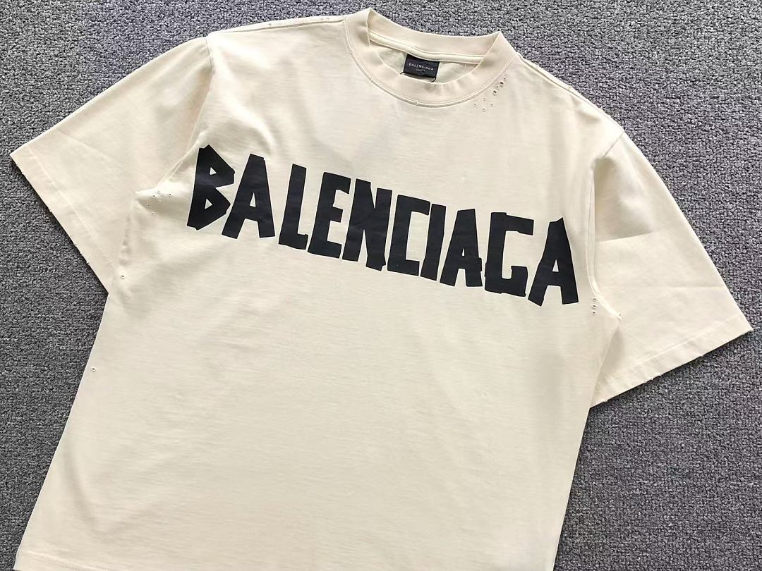 Balenciaga 135 B⭐L⭐⭐⭐IA⭐A T-SHIRT 42042601163 (Im 170Cm 60Kg I Wear Size XS In The Phot) - Image 8