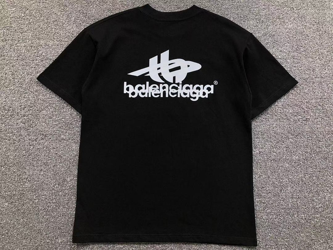 Balenciaga 98 B⭐L⭐⭐⭐IA⭐A T-SHIRT 2162303125 (Im 170Cm 60Kg I Wear Size S In The Phot) - Image 16