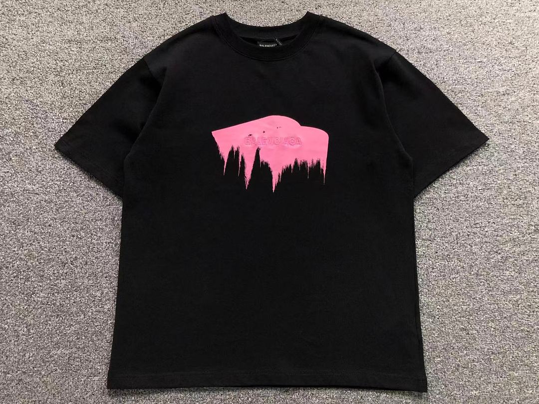 Balenciaga 118 B⭐L⭐⭐⭐IA⭐A T-SHIRT 125131760 (Im 170Cm 60Kg I Wear Size S In The Phot) - Image 7