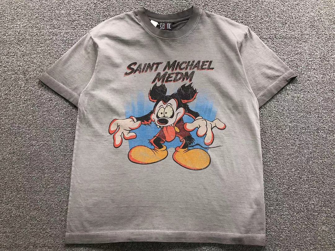 Chanel 98 SAINT MICHAEL T-SHIRT 42081404155 (Im 170Cm 60Kg I Wear Size S In The Phot) - Image 5