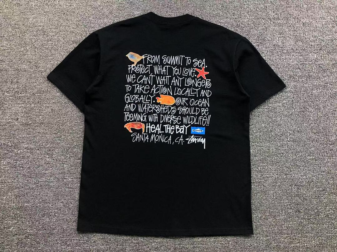 Stussy 85 STUSSY T-SHIRT 3104110631 (Im 170Cm 60Kg I Wear Size L In The Phot) - Image 13