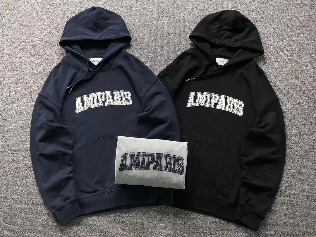 AMI 168 AMI HOODIE 3208212721 (Im 170Cm 60Kg I Wear Size M In The Phot) - Image 5