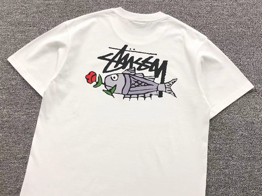 Stussy 108 STUSSY T-SHIRT 211150202 (Im 170Cm 57Kg I Wear Size M In The Phot) - Image 8