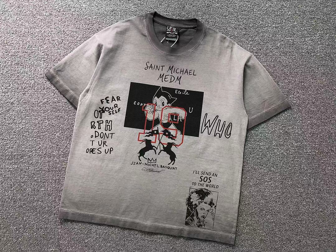 Chanel 98 SAINT MICHAEL T-SHIRT 42081405155 (Im 170Cm 60Kg I Wear Size S In The Phot) - Image 14