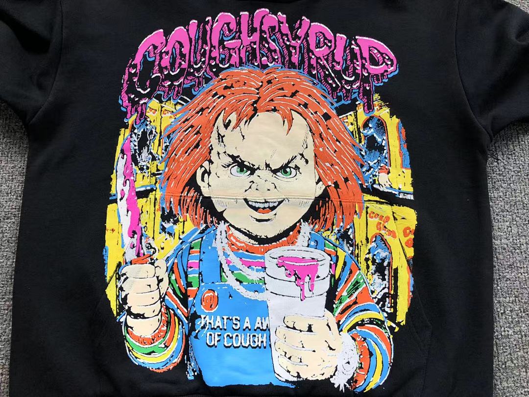 Cough Syrup 218 COU⭐H SY⭐UP HOODIE 3112060372 (Im 170Cm 60Kg I Wear Size M In The Phot) - Image 8