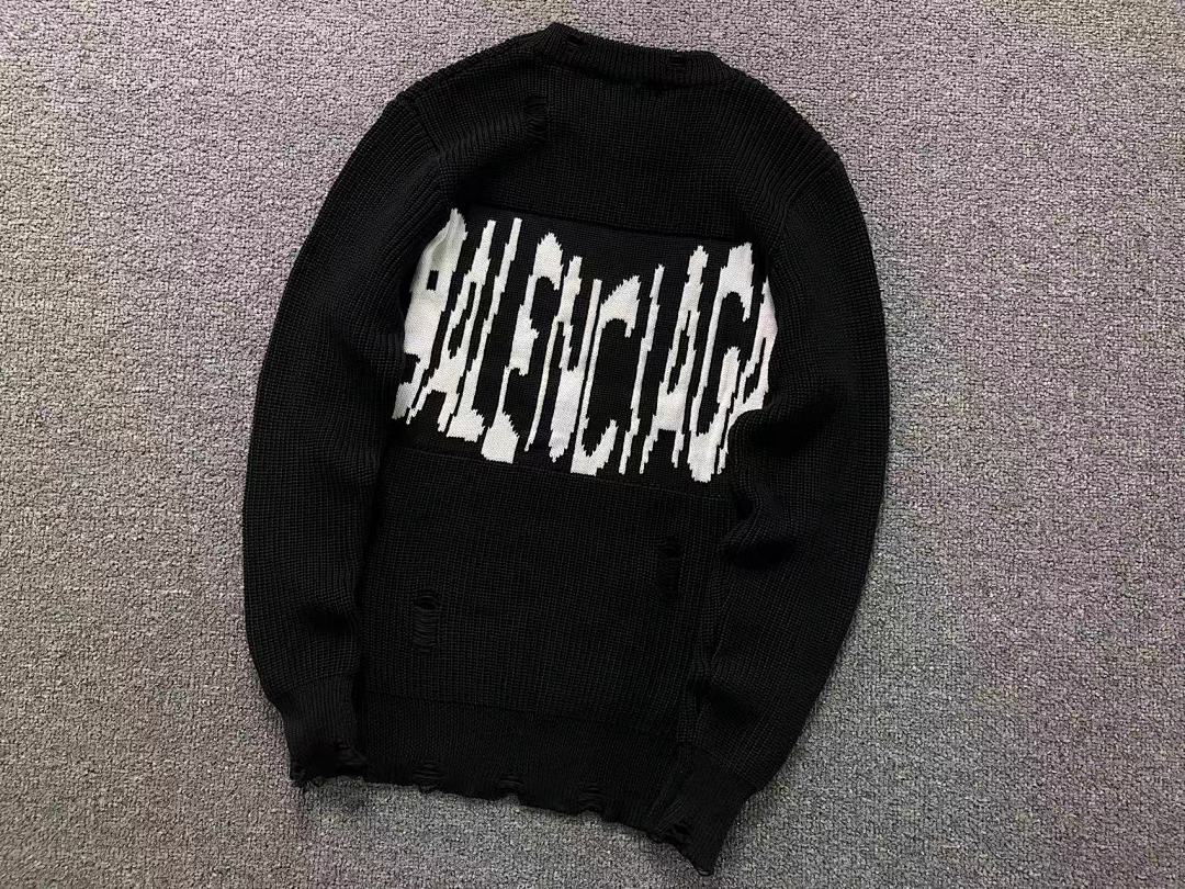 Balenciaga 138 G⭐C⭐I B⭐L⭐⭐⭐IA⭐A SWEATER 4112610146 (Im 170Cm 60Kg I Wear Size M In The Phot) - Image 35