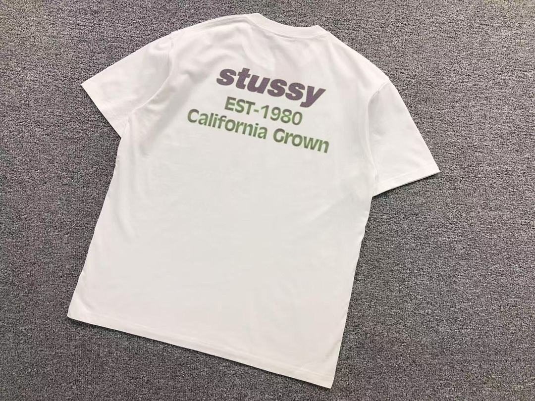 Stussy 85 STUSSY T-SHIRT 4104211902 (Im 170Cm 60Kg I Wear Size L In The Phot) - Image 7