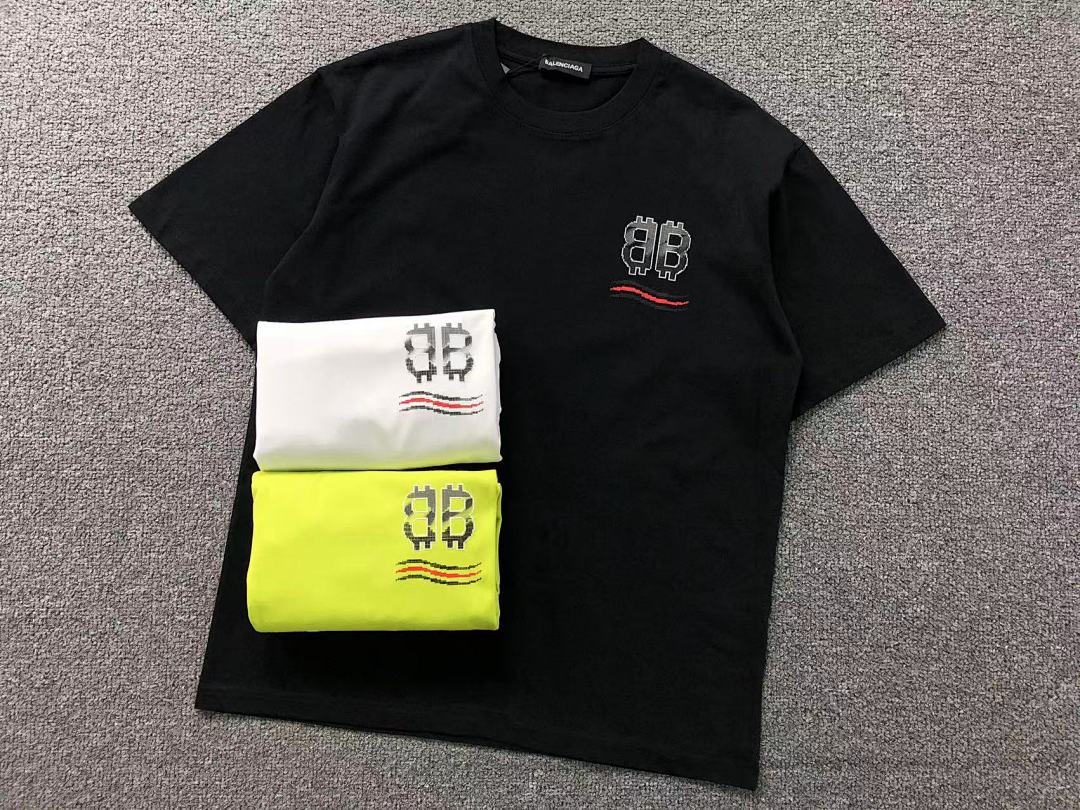 Balenciaga 115 B⭐L⭐⭐⭐IA⭐A T-SHIRT 520123020 (Im 170Cm 60Kg I Wear Size M In The Phot) - Image 17