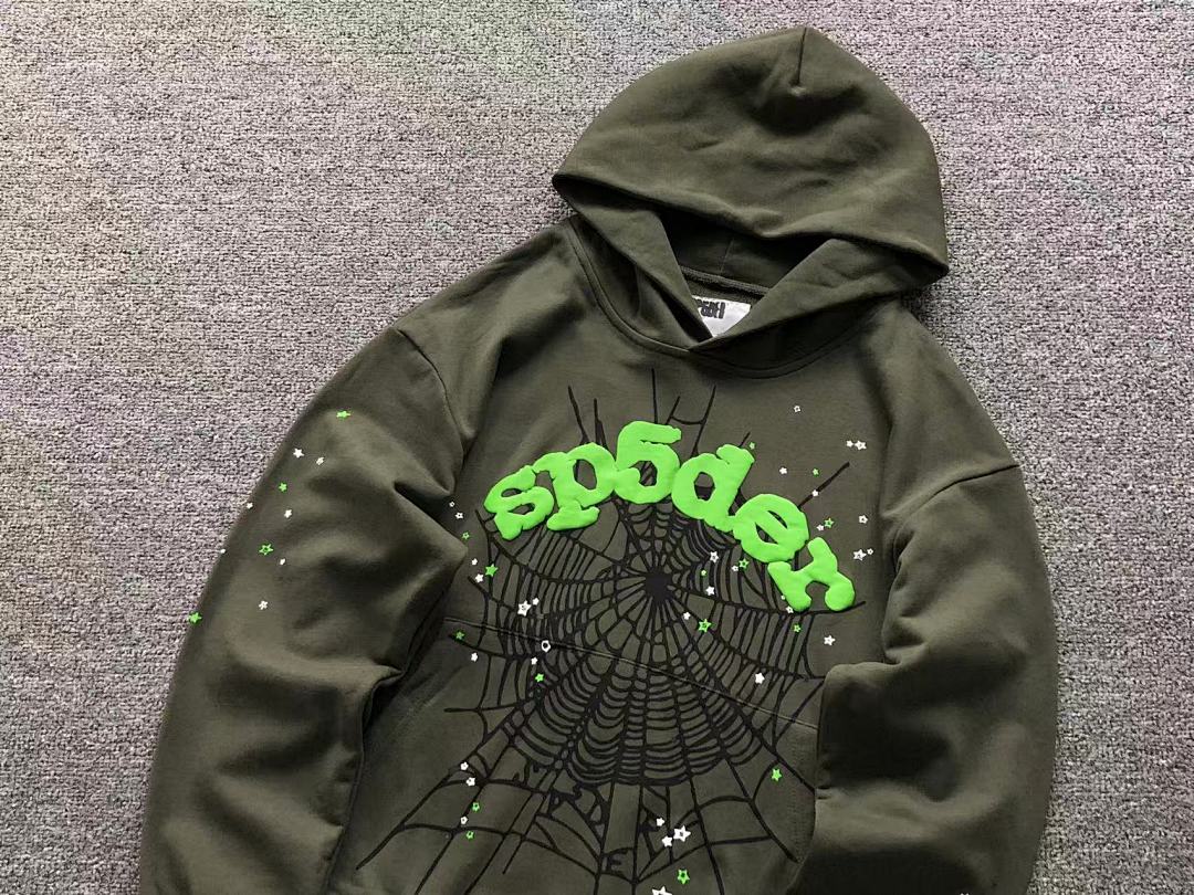 Sp5der TROUSERS 125 SP5DER HOODIE - Image 10