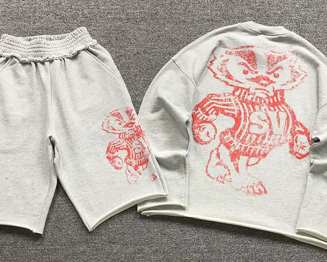 Saint Vanity SHORTS218 SA⭐N⭐VA⭐IT⭐ HOODIE SHORTS 3206034972 (Im 170Cm 60Kg I Wear Size M In The Phot) - Image 7