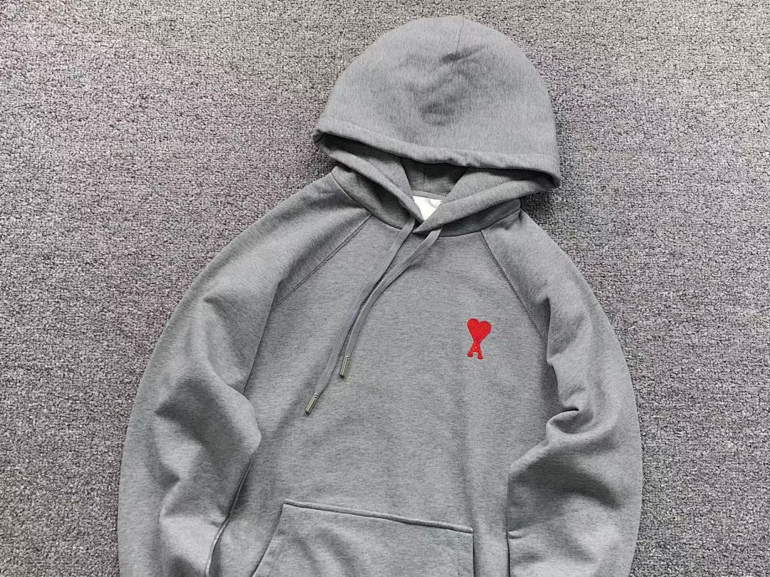AMI 158 AMI HOODIE 3201081217 (Im 170Cm 60Kg I Wear Size M In The Phot) - Image 17