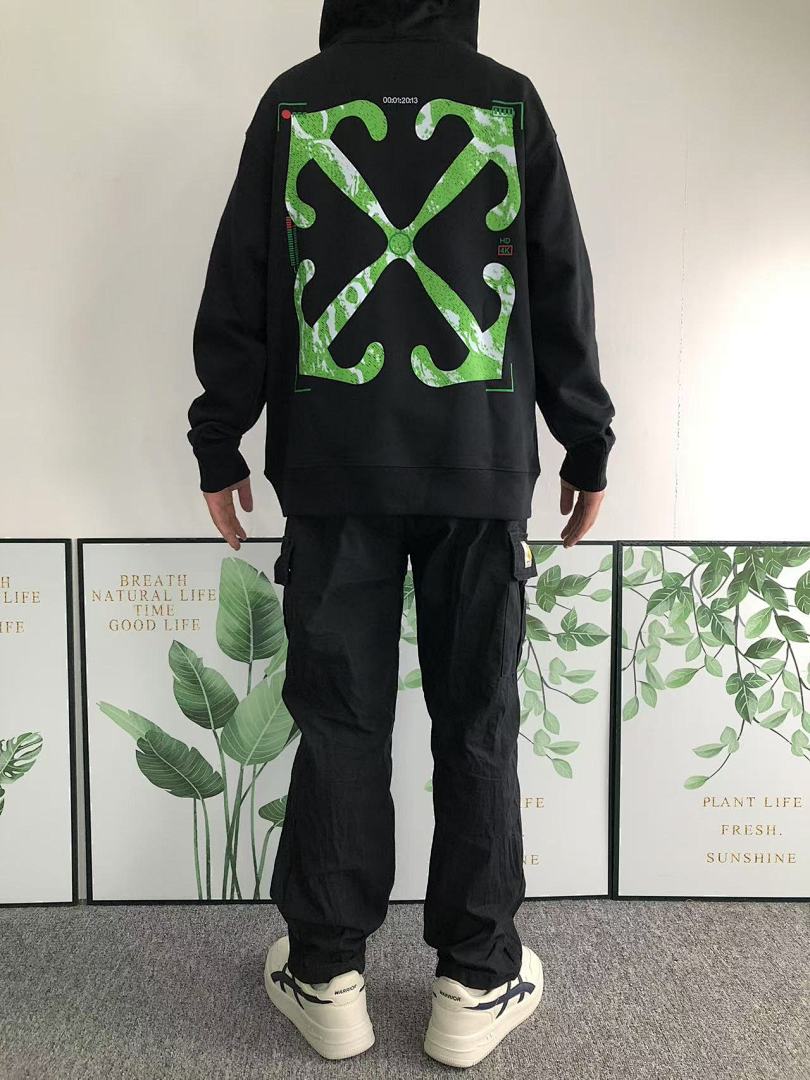 Off-White 168 OFF-WHITE HOODIE 312170519 (Im 170Cm 55Kg I Wear Size M In The Phot) - Image 4