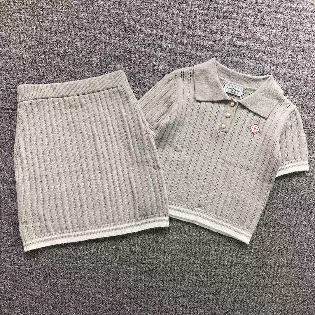 Casablanca 265 CASABLANCA POLO SHORT SKIRT FEMAIE