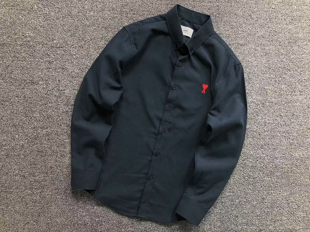 AMI 138 AMI SHIRT 214140977 (Im 170Cm 60Kg I Wear Size S In The Phot) - Image 8
