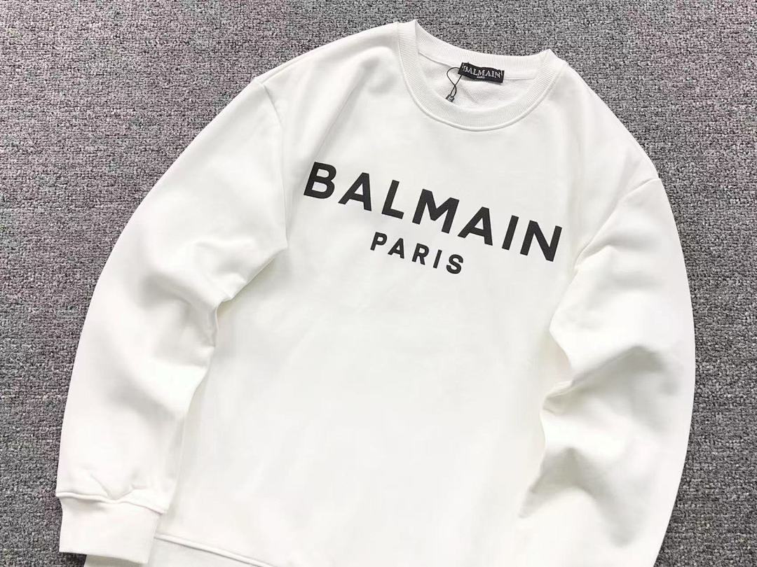 Balmain 95 BALMAIN HOODIE 1108271032 (Im 170Cm 60Kg I Wear Size L In The Phot) - Image 11