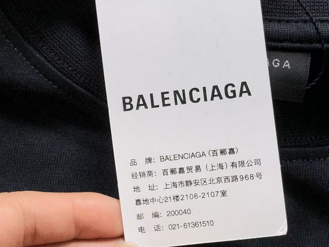 Balenciaga 125 B⭐L⭐⭐⭐IA⭐A T-SHIRT 42041307163 (Im 170Cm 60Kg I Wear Size XS In The Phot) - Image 20